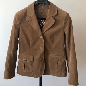 Brown/Tan Corduroy Blazer Ja…